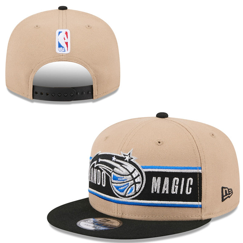 Khaki NBA Teams Snapback