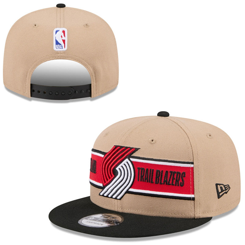 Khaki NBA Teams Snapback
