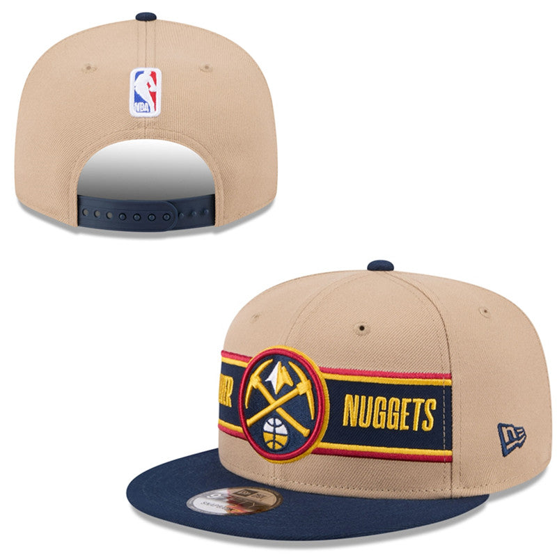 Khaki NBA Teams Snapback