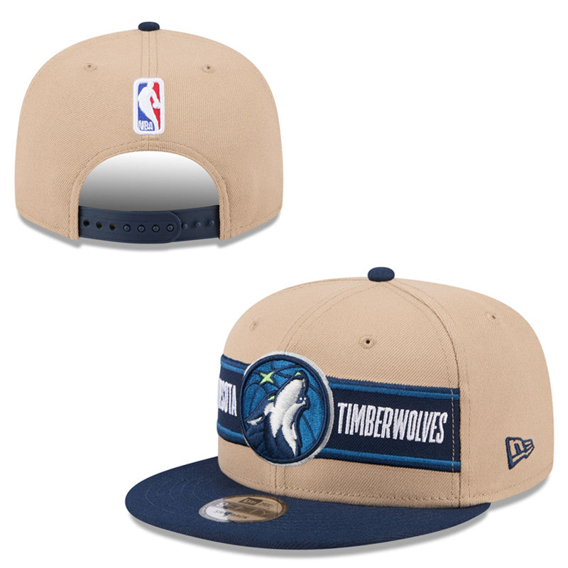 Khaki NBA Teams Snapback