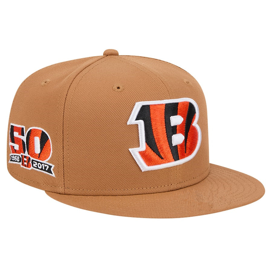 Wheat NFL Teams Fitted Hat
