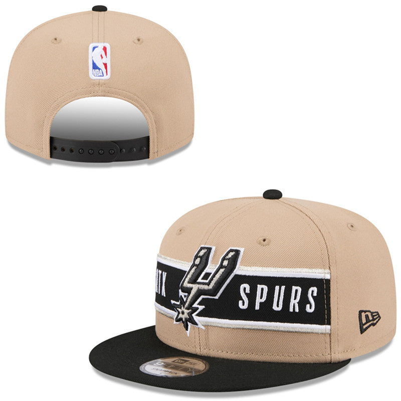 Khaki NBA Teams Snapback