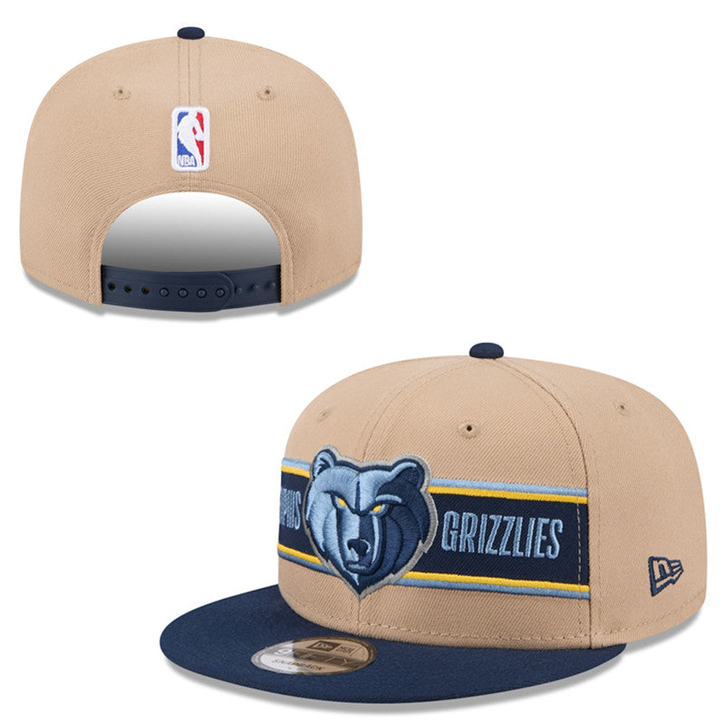 Khaki NBA Teams Snapback