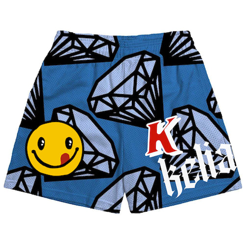 Sapphire Diamondz Mesh Shorts