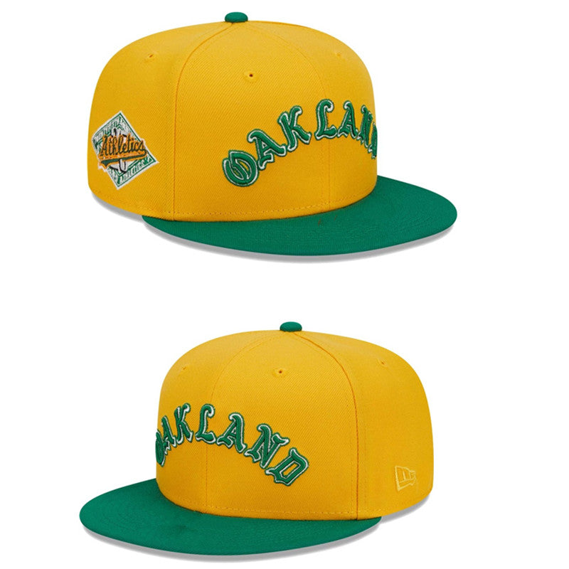 Oakland Athletics New Era Retro Jersey Script