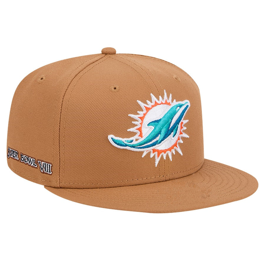 Wheat NFL Teams Fitted Hat