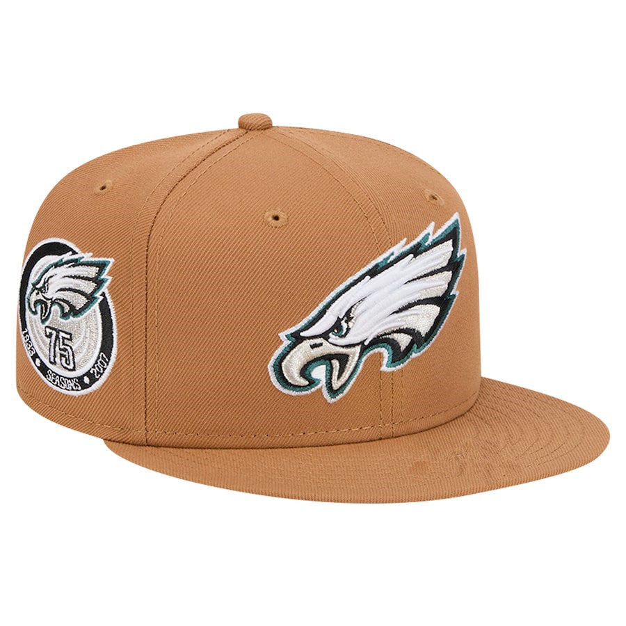 Wheat NFL Teams Fitted Hat