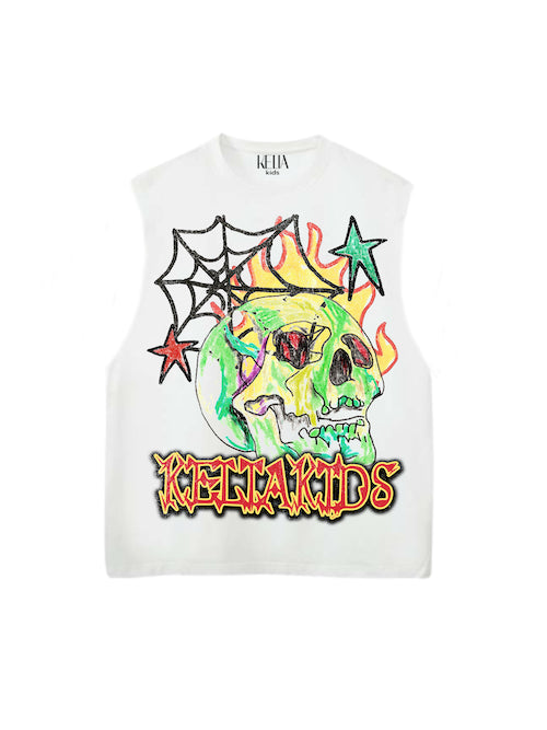 Flamed Skull Tee