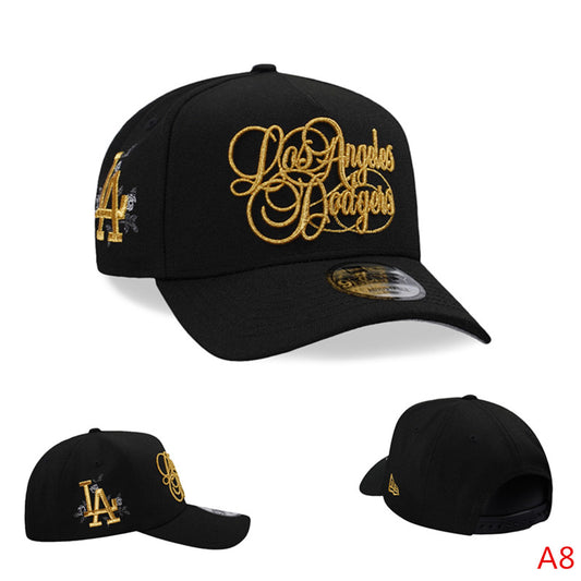 Cursive Dodgers Snapback
